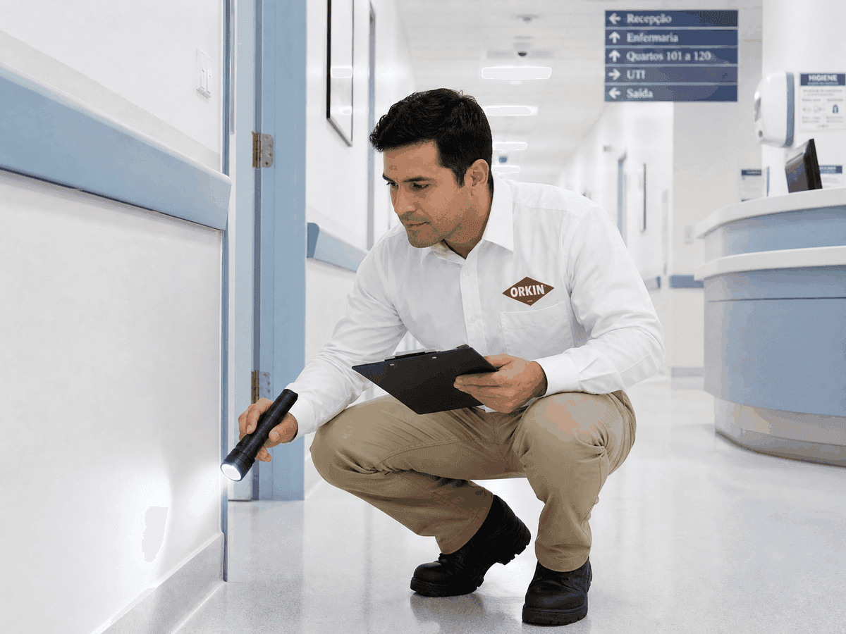 Controle de pragas para Assistência Médica